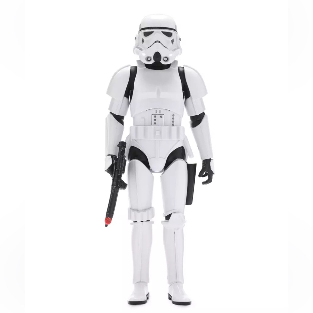 Star Wars Talking Stormtrooper With Light up Blaster With Sound Effects 13”